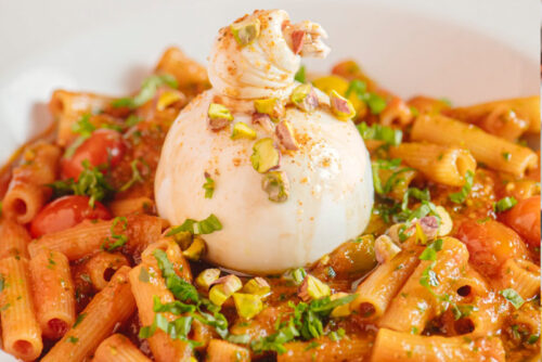 Al Pomodoro con Burrata